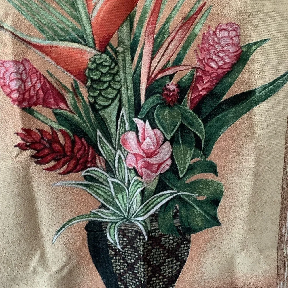 Tropical Garden fine Art Tapestry